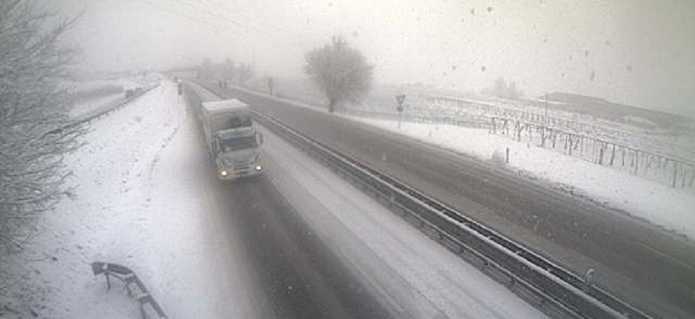 Neve a Campiello di Levico